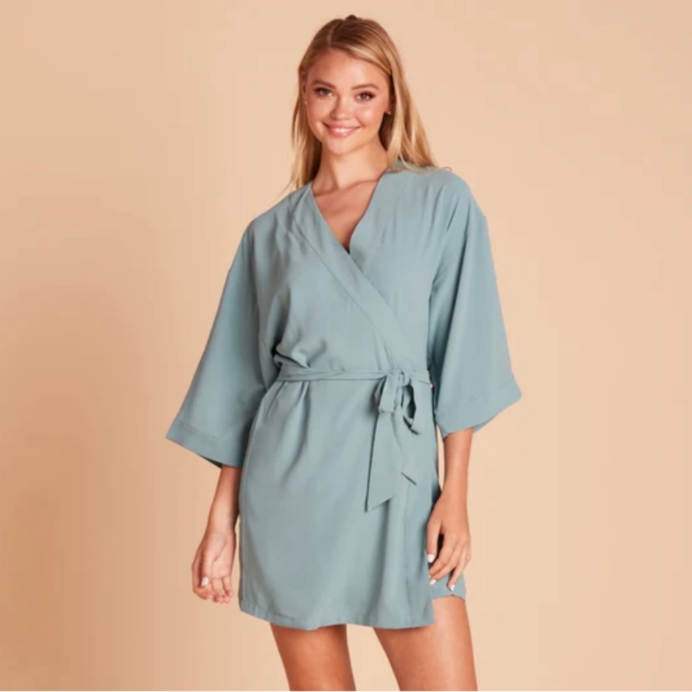 Birdy grey getting ready robe
